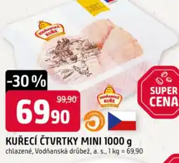Trefa VODRANSKE KURE Kuřecí čtvrtky mini nabídka
