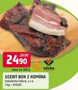 Trefa Uzený bok z komína nabídka