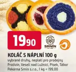 Trefa Koláč s náplní nabídka