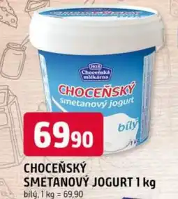 Choceňský smetanový jogurt