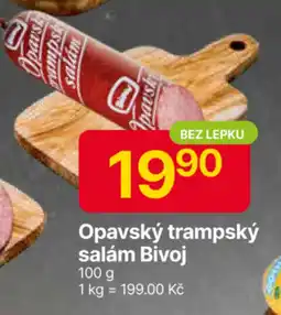 Hruška Opavský trampský salám Bivoj nabídka