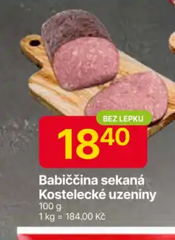 Hruška Babiččina sekaná Kostelecké uzeniny nabídka