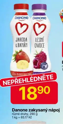 Hruška DANONE zakysaný nápoj nabídka