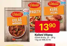 Hruška Koření Vitana nabídka