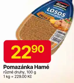 Hruška Pomazánka Hamé nabídka