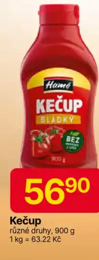 Hruška Kečup Hamé nabídka