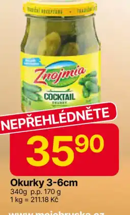 Hruška Okurky 3-6cm nabídka