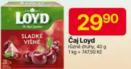 Hruška Čaj Loyd nabídka
