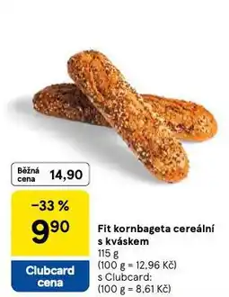 Tesco Fit kornbageta cereální s kváskem nabídka