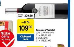 Tesco Tarapacá varietal nabídka