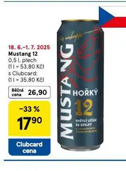 Tesco Mustang 12 nabídka