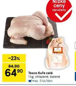 Tesco Kuře celé nabídka