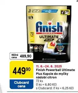 Tesco Finihs powerball ultimate plus kapsle do myčky nabídka