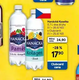 Tesco Hanácá kyselka nabídka