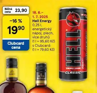 Tesco Hell energy nabídka