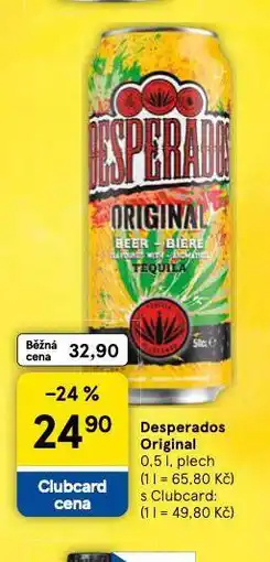 Tesco Desperados original nabídka
