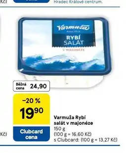 Tesco Varmuža rybí salát v majonéze nabídka