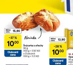 Tesco Švýcarka s ořechy nabídka