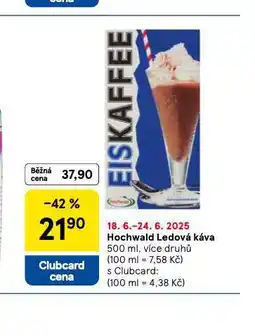 Tesco Hochwald ledová káva nabídka