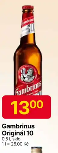 Hruška Gambrinus Originál 10 nabídka