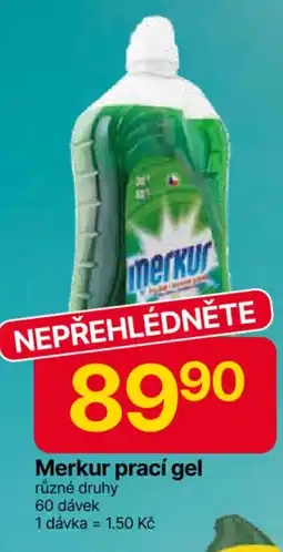 Hruška Merkur prací gel nabídka
