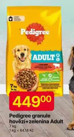 Hruška PEDIGREE granule hovězí+zelenina Adult nabídka