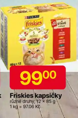 Hruška Friskies kapsičky nabídka