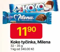 Hruška Koko tyčinka, Milena nabídka