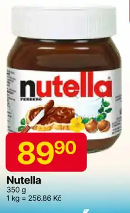 Hruška Nutella nabídka