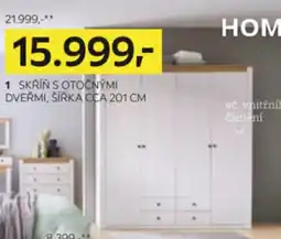 XXXLutz Skříň s otočnými dveřmi nabídka