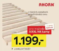 XXXLutz Lamelový rošt nabídka