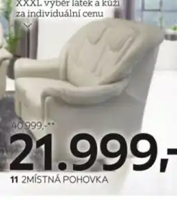 XXXLutz 2místná pohovka nabídka