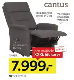 XXXLutz Tv křeslo nabídka