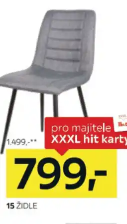 XXXLutz Židle nabídka