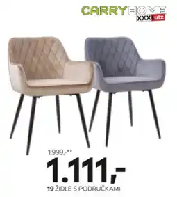 XXXLutz Židle s područkami nabídka