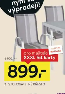 XXXLutz Stohovatelné křeslo nabídka