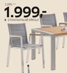 XXXLutz Stohovatelné křeslo nabídka