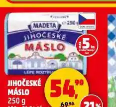 Penny Market Jihočeské máslo nabídka