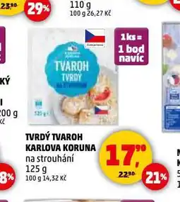 Penny Market Tvrdý tvaroh nabídka
