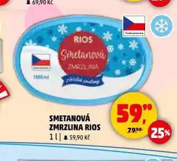 Penny Market Smetanová zmrzlina rios nabídka