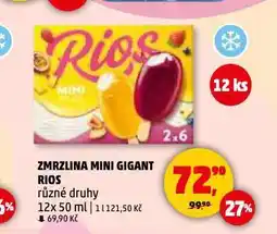 Penny Market Zmrzlina mini gigant rios nabídka