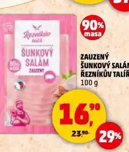 Penny Market Zauzený šunkový salám nabídka