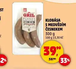 Penny Market Klobása s medvědím česnekem nabídka