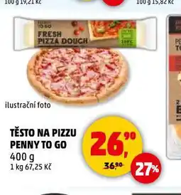 Penny Market Těsto na pizzu nabídka