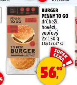 Penny Market Burger nabídka