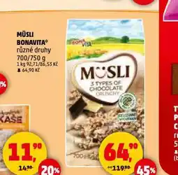 Penny Market Müsli bonavita nabídka