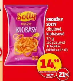 Penny Market Kroužky solty nabídka