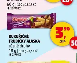 Penny Market Kukuřičné trubičky alaska nabídka