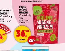 Penny Market Ovoce sušené mrazem nabídka