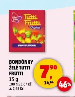Penny Market Bonbónky želé tutti frutti nabídka